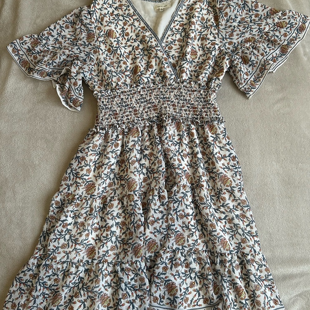 Floral Smocked Dress